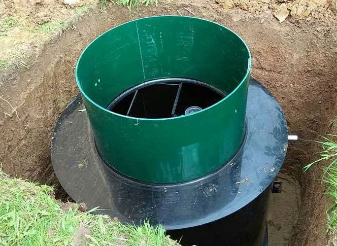 Наращивание горловины септика Наращивание горловины септика в Выборге